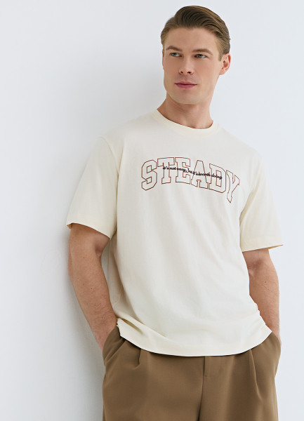 Футболка с принтом, Белый
Футболка с принтом, Белый