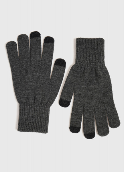 Сенсорные перчатки, Темно-серый
Сенсорные перчатки, Темно-серый