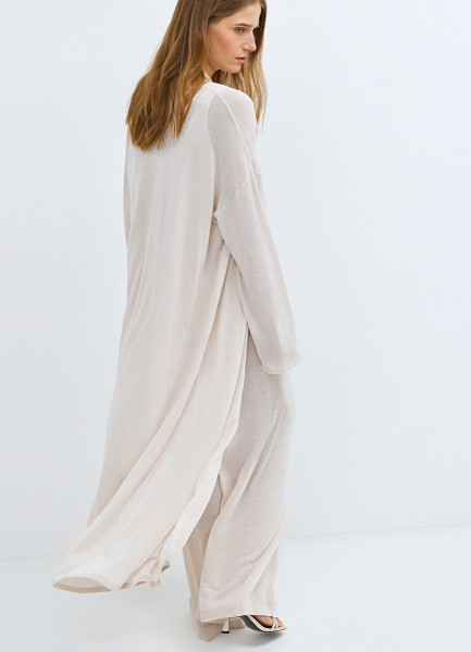 Удлиненный кардиган, Бежевый
Удлиненный кардиган, Бежевый