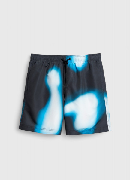 Плавательные шорты с принтом, Черный
Плавательные шорты с принтом, Черный