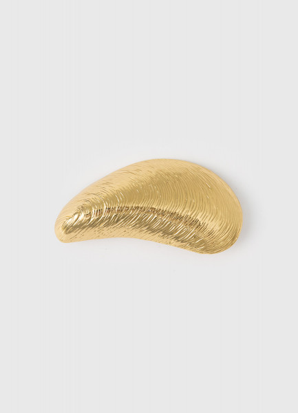 Заколка-автомат для волос в виде морской раковины, Золотой
Заколка-автомат для волос в виде морской раковины, Золотой
