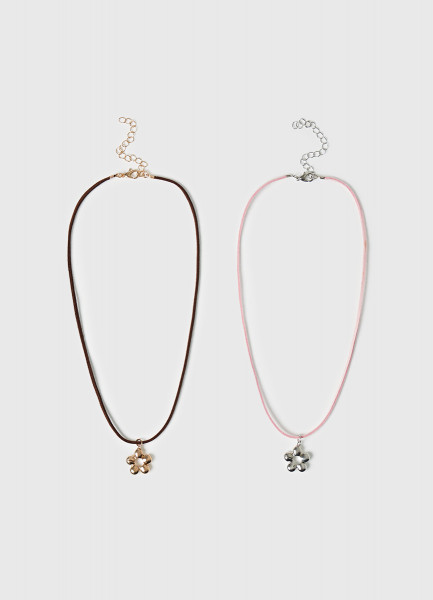 Ожерелье для девочек, 2 шт., Мультицвет
Ожерелье для девочек, 2 шт., Мультицвет