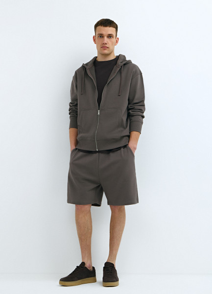 Базовые шорты из хлопка, Коричневый
Базовые шорты из хлопка, Коричневый