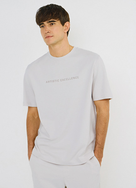 Футболка с текстовым принтом, Белый
Футболка с текстовым принтом, Белый