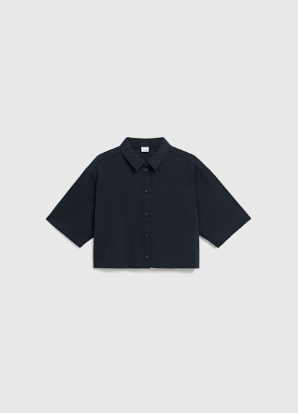Укороченная рубашка для девочек, Черный
Укороченная рубашка для девочек, Черный