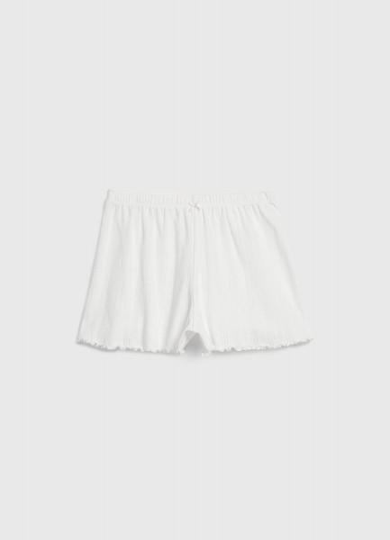 Шорты пижамные для девочек, Белый
Шорты пижамные для девочек, Белый