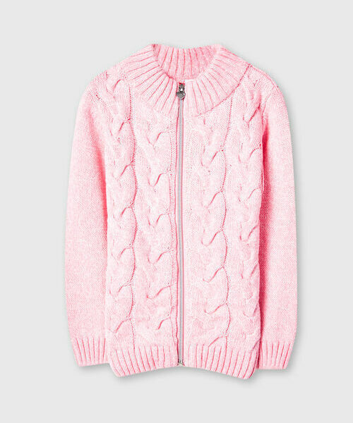 Трикотажная куртка для девочек, Холодный розовый 
Трикотажная куртка для девочек, Холодный розовый