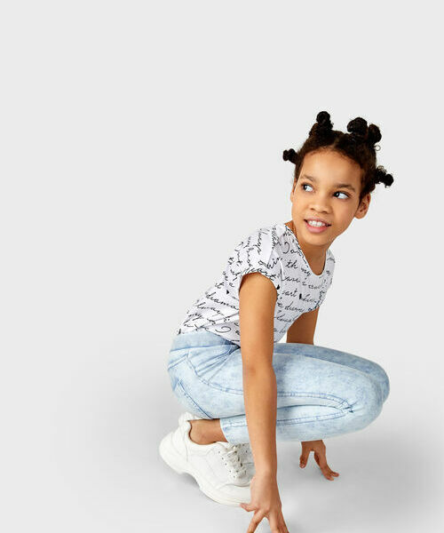 Брюки для девочек, Пыльно-голубой 
Брюки для девочек, Пыльно-голубой