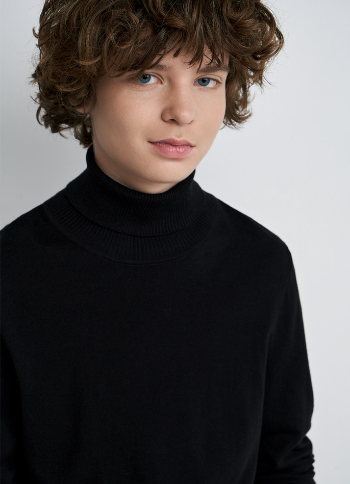 Вязаный джемпер для мальчиков