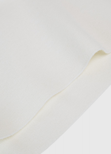 Укороченный джемпер плотной вязки, Белый O`Stin LK4563O02-02 - фото 8
