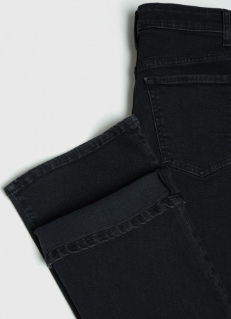 Джинсы клёш с высокой посадкой