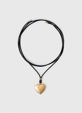 Ожерелье с кулоном в виде сердца