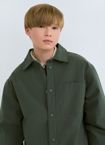 

Куртка-рубашка для мальчиков, Зеленый