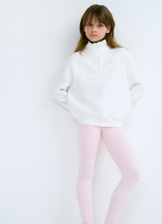 Легинсы с принтом для девочек