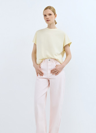 Джинсы Barrel с высокой посадкой