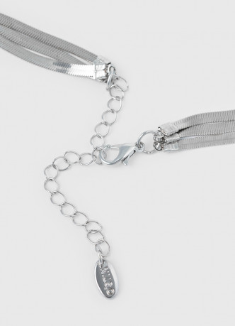 Трёхъярусное колье с цепочкой