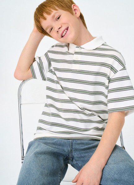 

Поло для мальчиков, Бежевый