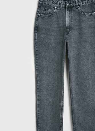 Джинсы Mom с высокой посадкой