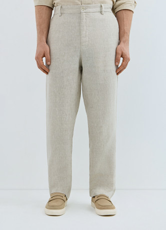 Брюки изо льна
