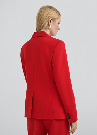 Однобортный приталенный жакет