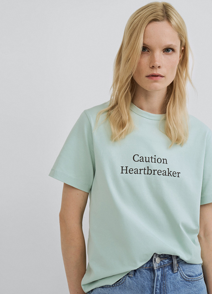 Футболка с принтом