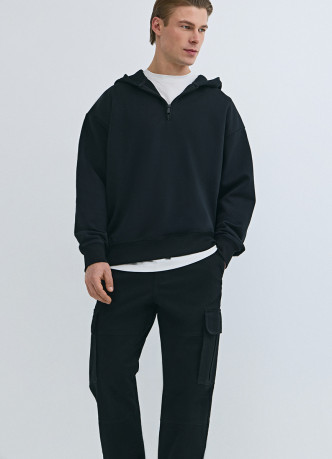 Джоггеры из твила с карго-карманами