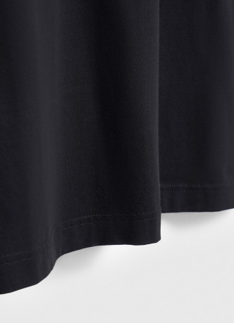 Футболка из мерсеризованного хлопка с принтом