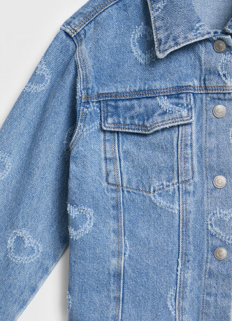 Джинсовая рубашка для девочек