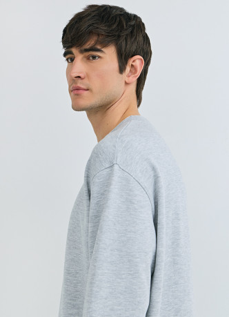 Свитшот с имитацией футболки