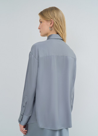 Блузка из сатина