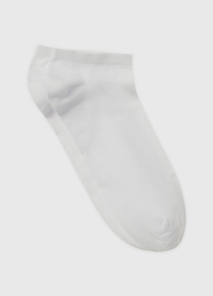 Базовые короткие носки, Белый