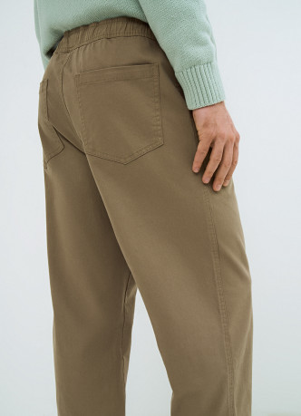 Брюки с эластичным поясом