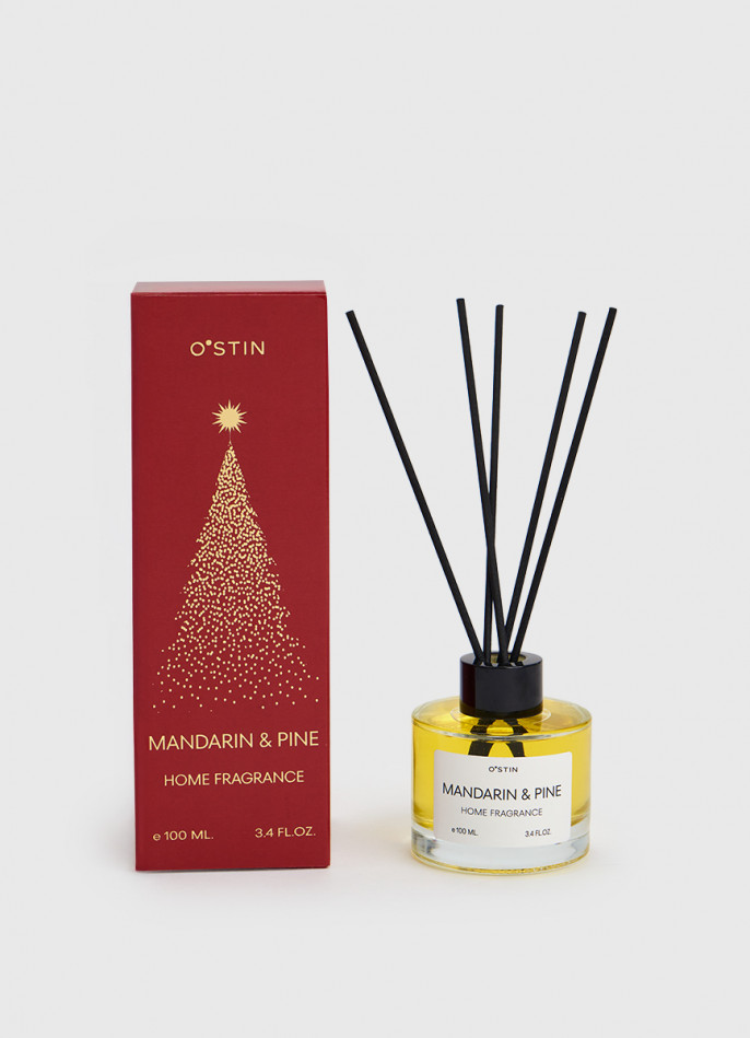 Ароматический диффузор «Мандарин и сосна», 100 мл