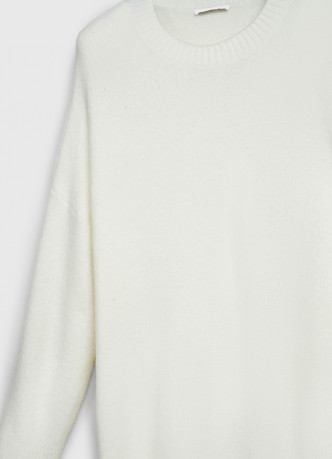 Платье-свитер с содержанием шерсти