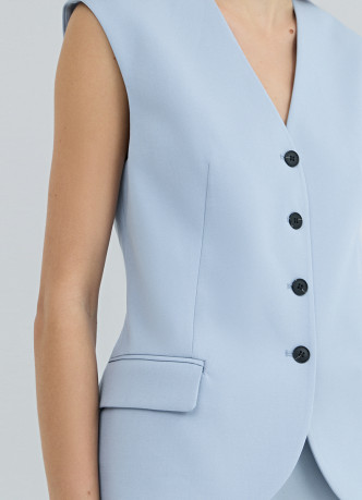 Удлинённый жилет