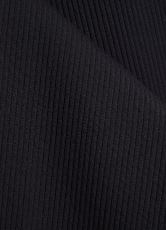 Трикотажные брюки в рубчик для девочек