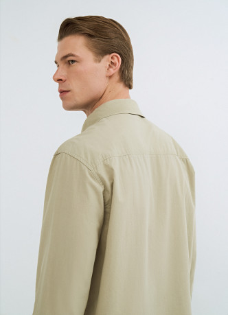 Рубашка из хлопка и лиоцелла