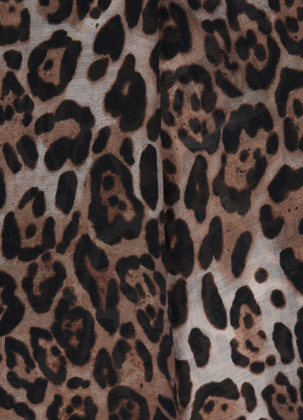 Блузка из лиоцелла с леопардовым принтом, Бежевый O`Stin LS1651O02-T4 - фото 8