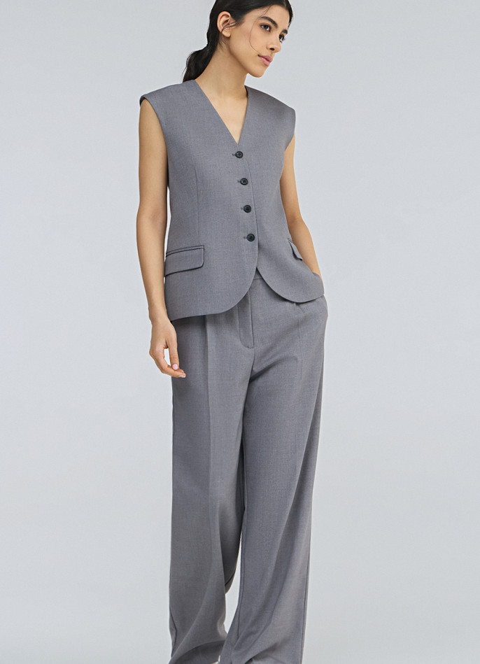 Удлинённый жилет