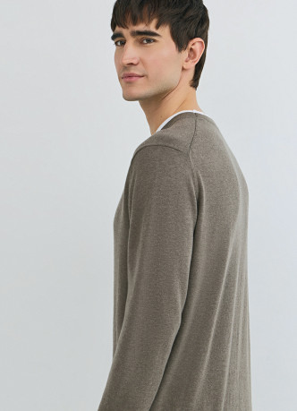 Джемпер с имитацией футболки