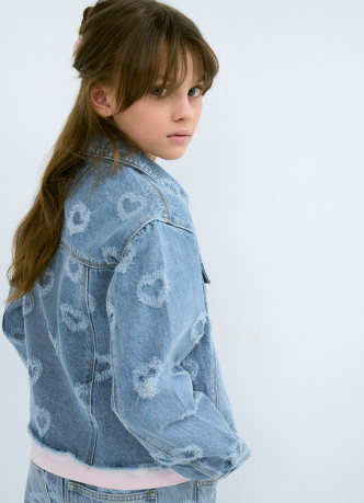Джинсовая куртка для девочек