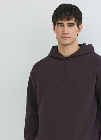 Толстовка с капюшоном на молнии
