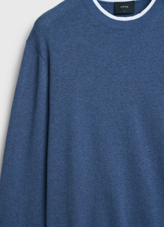 Джемпер с имитацией футболки