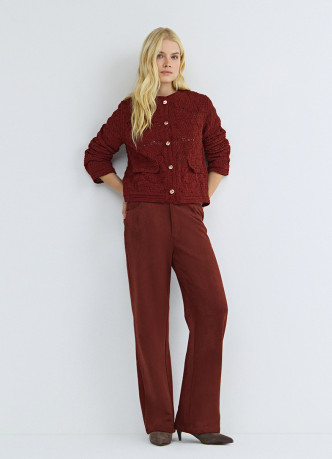 Кардиган кроше