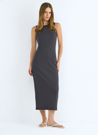 Платье-майка из трикотажа
