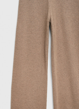 Широкие брюки из пряжи с ангорой