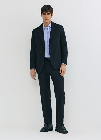 Рубашка из структурной ткани