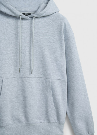 Базовое худи с карманом-кенгуру