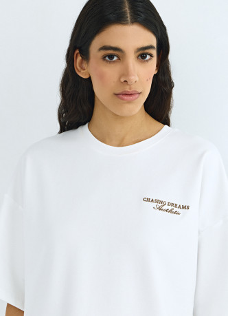 Футболка с удлинёнными рукавами