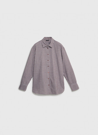 Рубашка в клетку виши